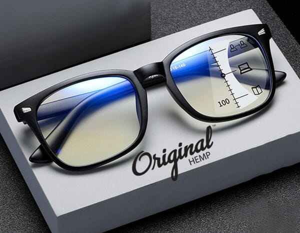 ヘンプフォーカル遠近両用眼鏡【1本購入で2本プレゼント】