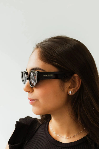 Women's Iconic Black Sunglasses