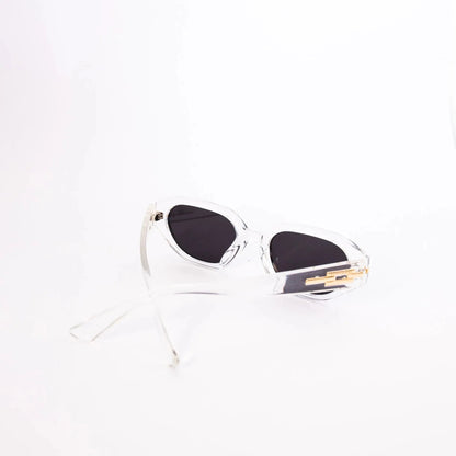 Women's Transparent Crystal Sunglasses