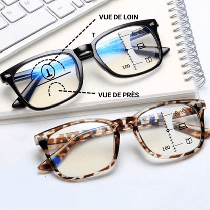 ヘンプフォーカル遠近両用眼鏡【1本購入で2本プレゼント】